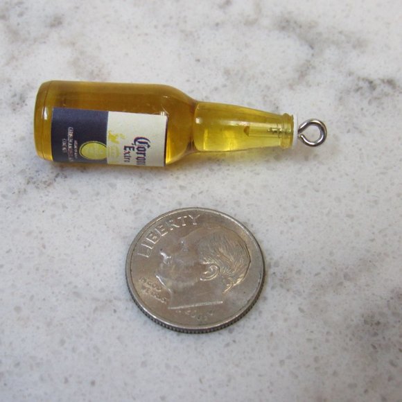 Corona Beer Novelty Jewelry Charm Pendant For Necklace Or Bracelet - Picture 7 of 7